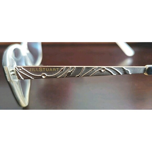 Jill Stuart Eyeglass Frame JS320-2 Black Gold Metal Plastic Full Rim 53 14-135 - Picture 5 of 11